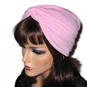 Pink Handmade Twist Fashion Turban