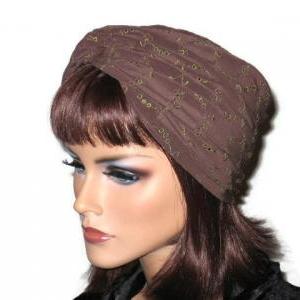 Brown Or Green Embroidered Handmade Twist Fashion..